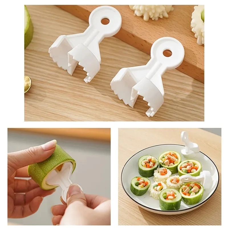 4PCS Portable Fruit Core Remover Vegetable Seed Extractor Durable Kitchen Gadget for Pear Cherry Jujube Pitting Removal Tool — image 4