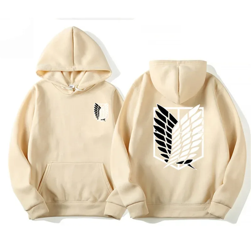 Attack on Titan Men's Hoodie Anime Hoodies Men and Women Streetwear Pullover Harajuku Shingeki No Kyojin Hoodies Sweatshirt — image 6