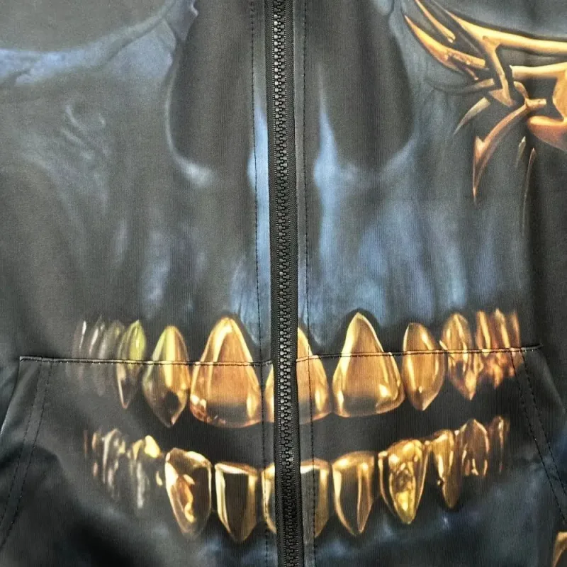 Spring and Autumn Men's Hoodie Sweatshirt 3D Digital Print Tiger Series Zip up Hoodies Fashion Personalized Sweatshirt for Men β image 3