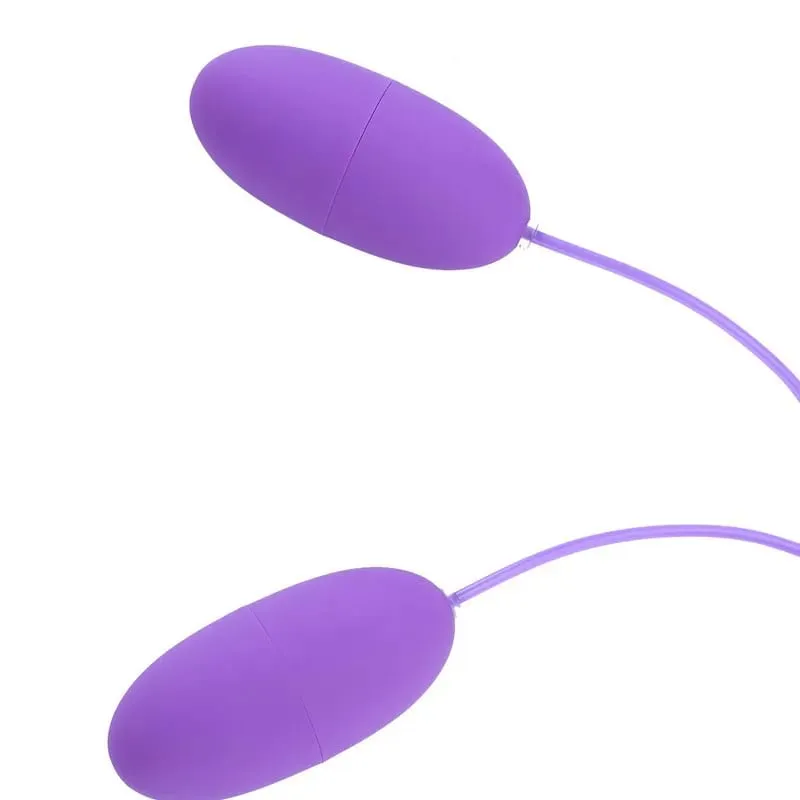 12 Speed USB Rechargeable Bullet Vibrator Egg Dildo Double Vibrating Stimulator Massager Adult Sex Toy for Women — image 3