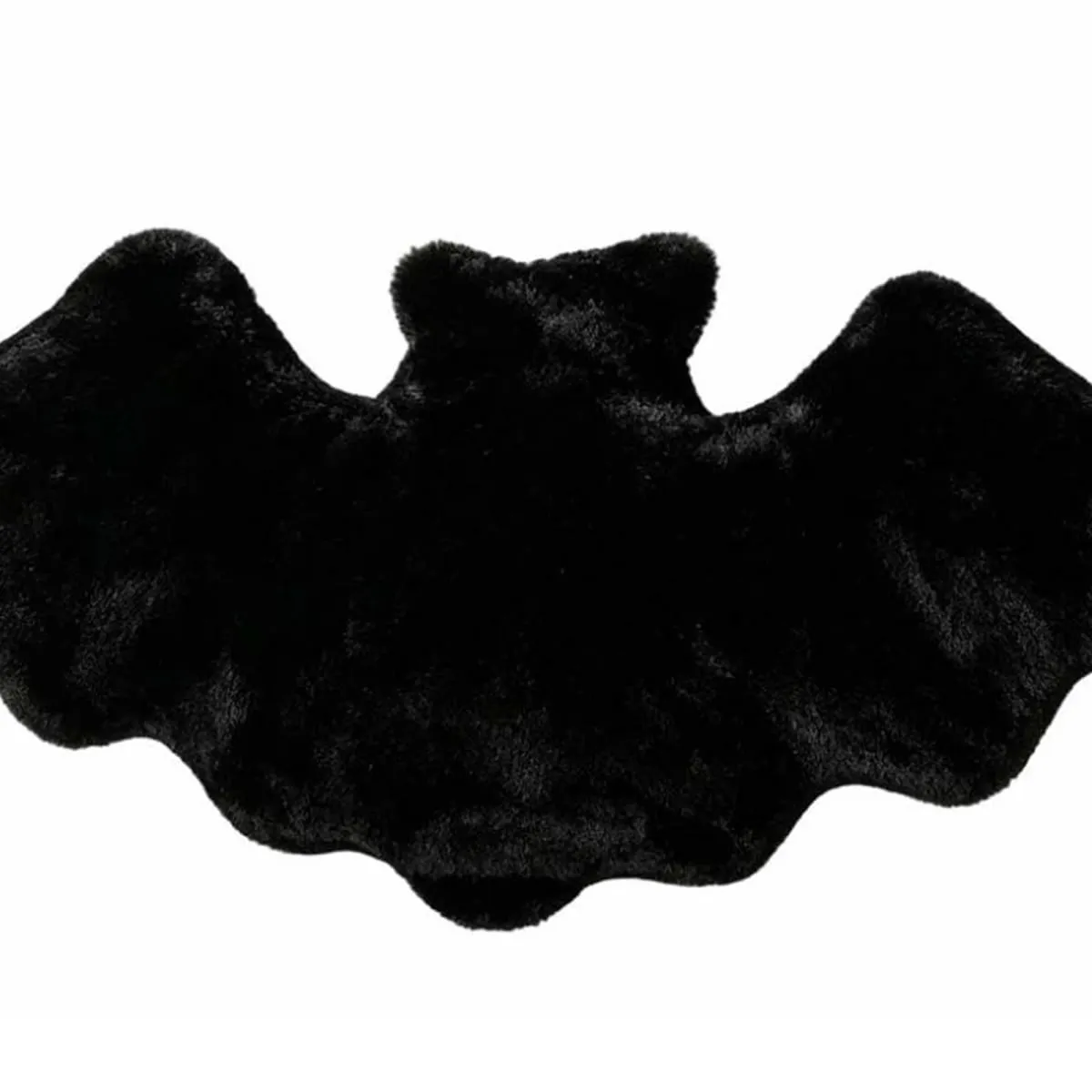 Gotyckie poduszki do rzucania 17,72x9,06 cala Halloweenowa poduszka dekoracyjna Furry Bat Pluszowe poduszki na Halloween Dekoracyjna domowa Sofa — image 7