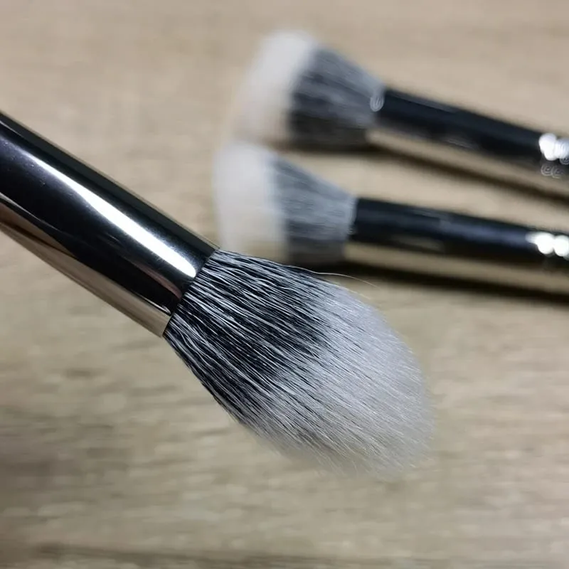 Stippling Highlight Makeup Brushes Blush Gedehår Multifunktionel Beauty Foundation Make Up Brush Tools — image 5