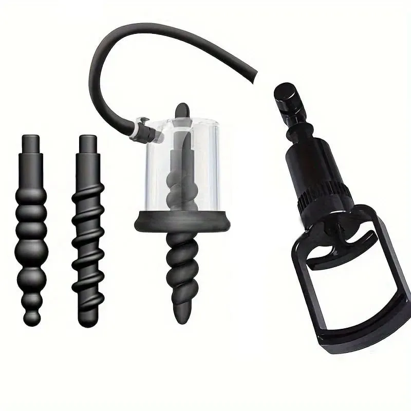 Rosebud Prostate Massager Butt Beads Sucking Cup Anal Plug Vacuum Pump Gay BDSM Sex Toys Adult Anus Dilator Man Masturbators — image 8