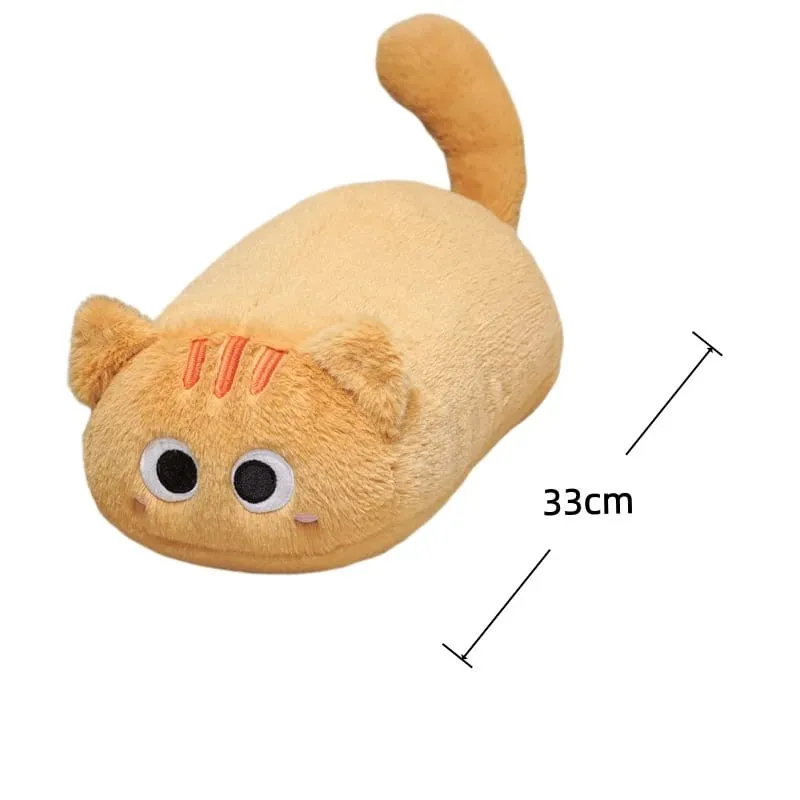 33cm Cat Plush Cushion Adorably Cat Stuffed Pillow Kawaii Throw Pillow Home Decor Toys Soft Sofa Cushion Creative Birthday Gift — image 13