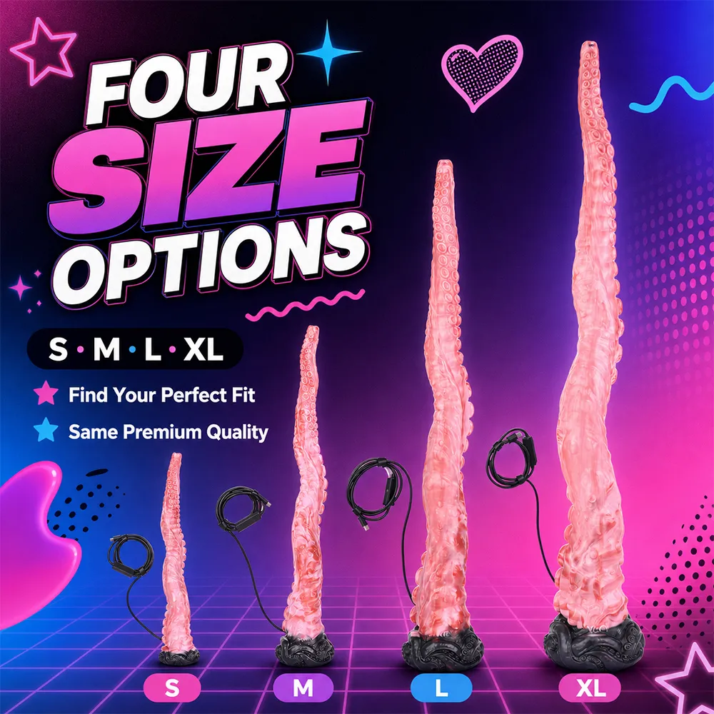 Anal Dilator Endoscope Camera Speculum 101cm Extreme Tentacle Dildo Silicone Butt Plug Training Anus Expansion 18+ Sex Toys — image 4