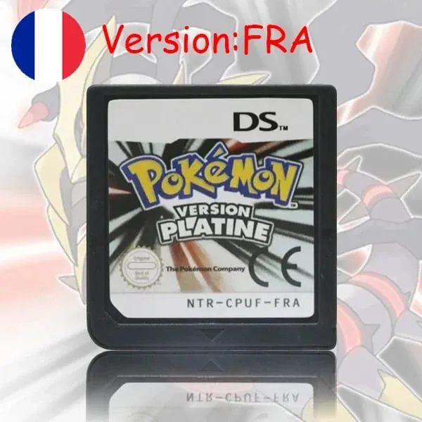 Pokemon Series DS Game Cartridge Diamond Platinum Pearl HeartGold SoulSilver Black White Multilingual for NDS/2DS — image 6