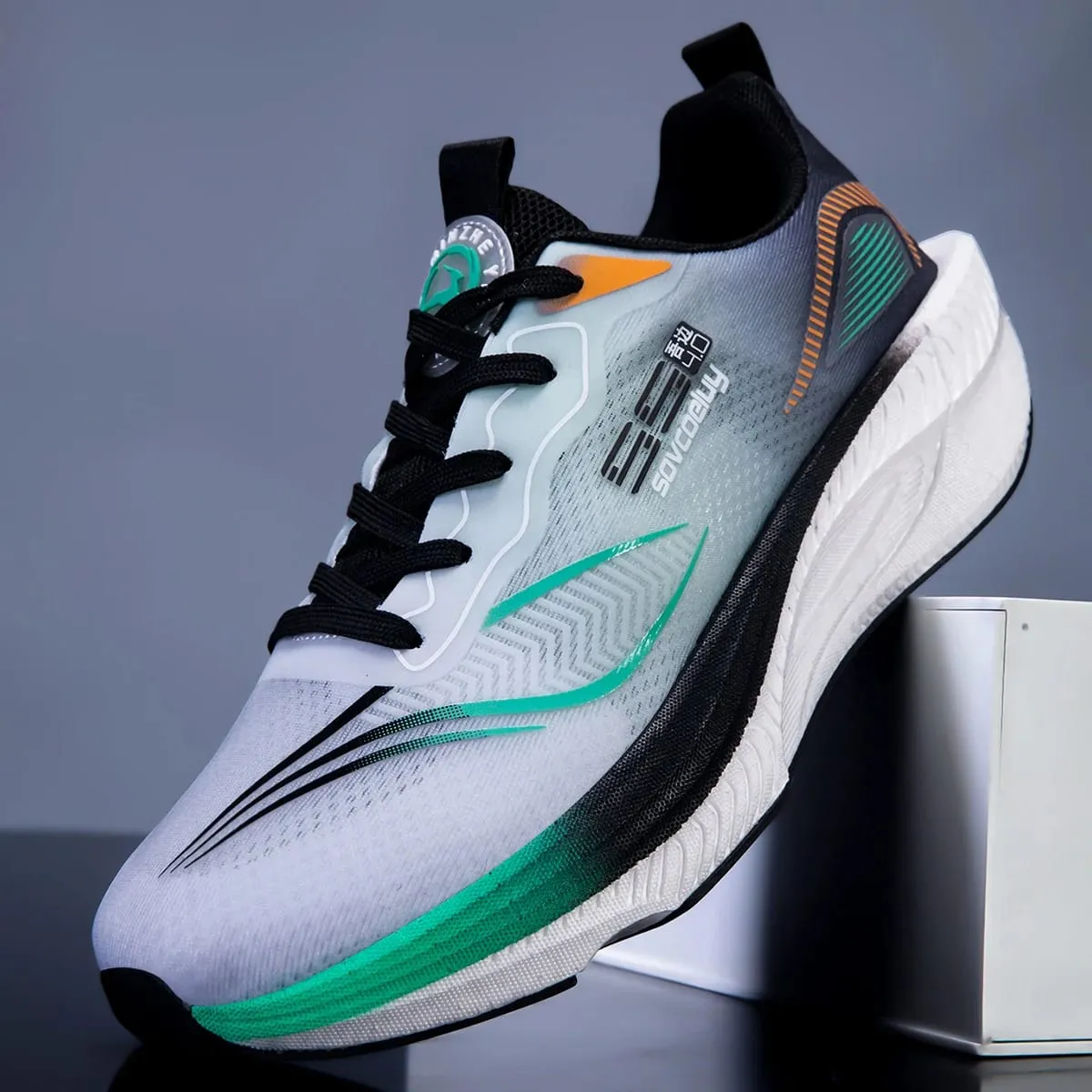 Marathon Men Running Shoes Carbon Board Speciality Casual Sneakers Breathable Sports Trainers Lightweight Women Athletic Sneaker — image 9