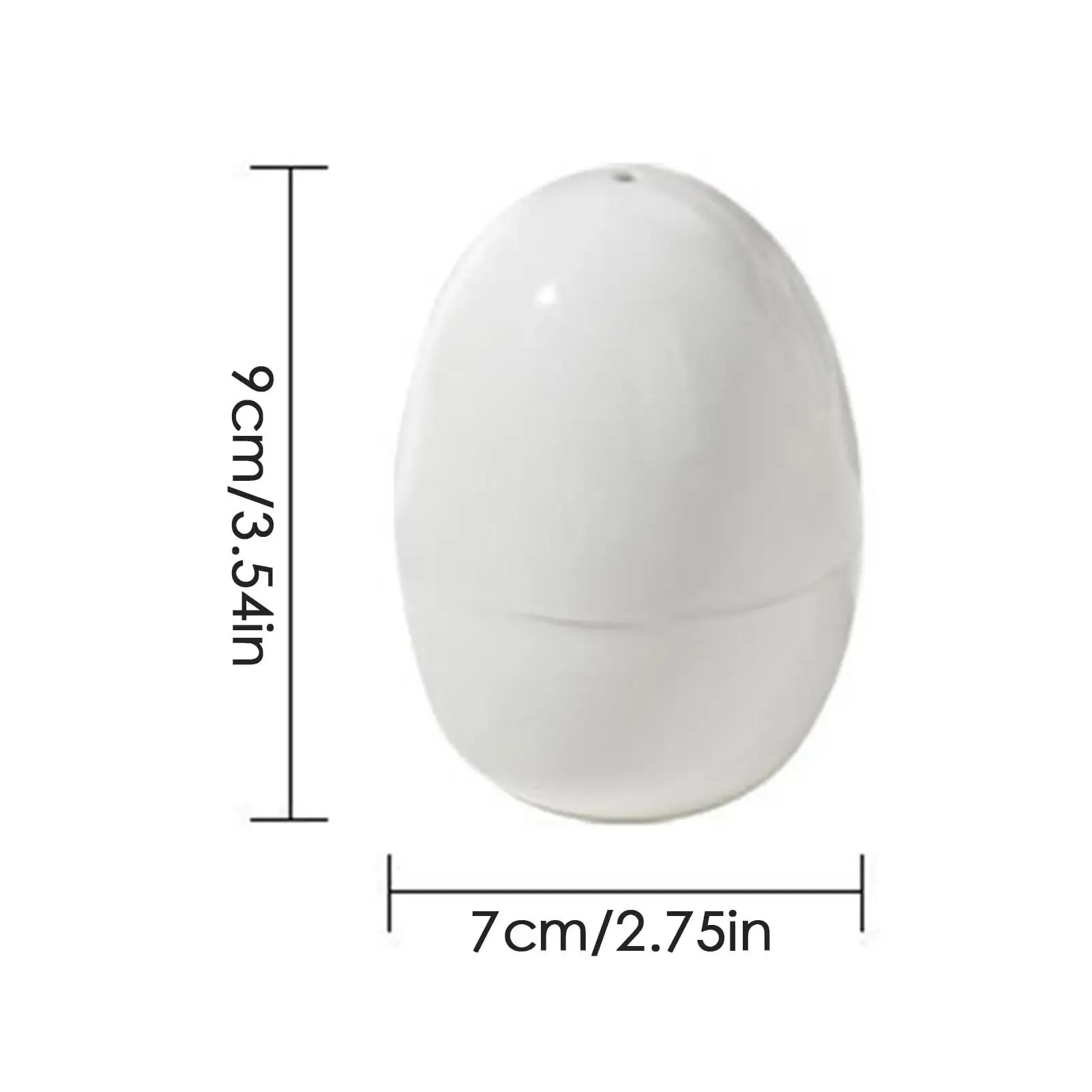 Microwave Egg Steamer Boiled Egg Poachers with Lid Egg Steamer for Hard Soft Boiled Eggs Kitchen Gadgets for Quick Egg Boiling