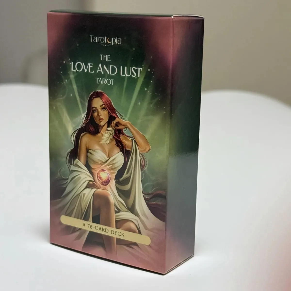 The Love and Lust Tarot English Version 78-Card Deck for Passion Intimacy & Soulful Love Readings 10.3*6cm