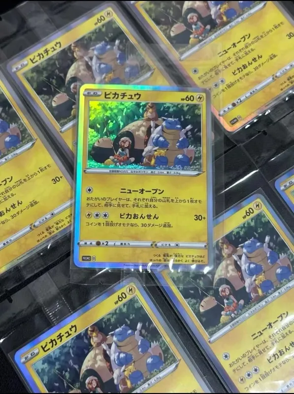 Diy Self-control Ptcg Pikachu Charizard Venusaur Blastoise Pokemon Card Anime Collection Cards Gift Toys — image 16