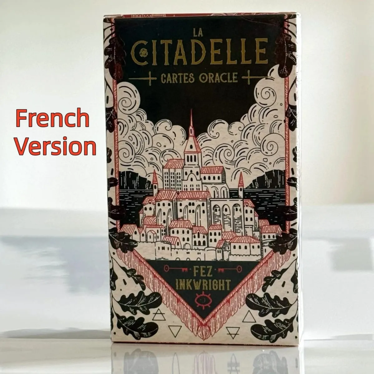 The Citadel A Fantasy Oracle Deck النسخة الفرنسية من بطاقة التارو لعبة ترفيهية لحفلات العائلة بطاقات أوراكل