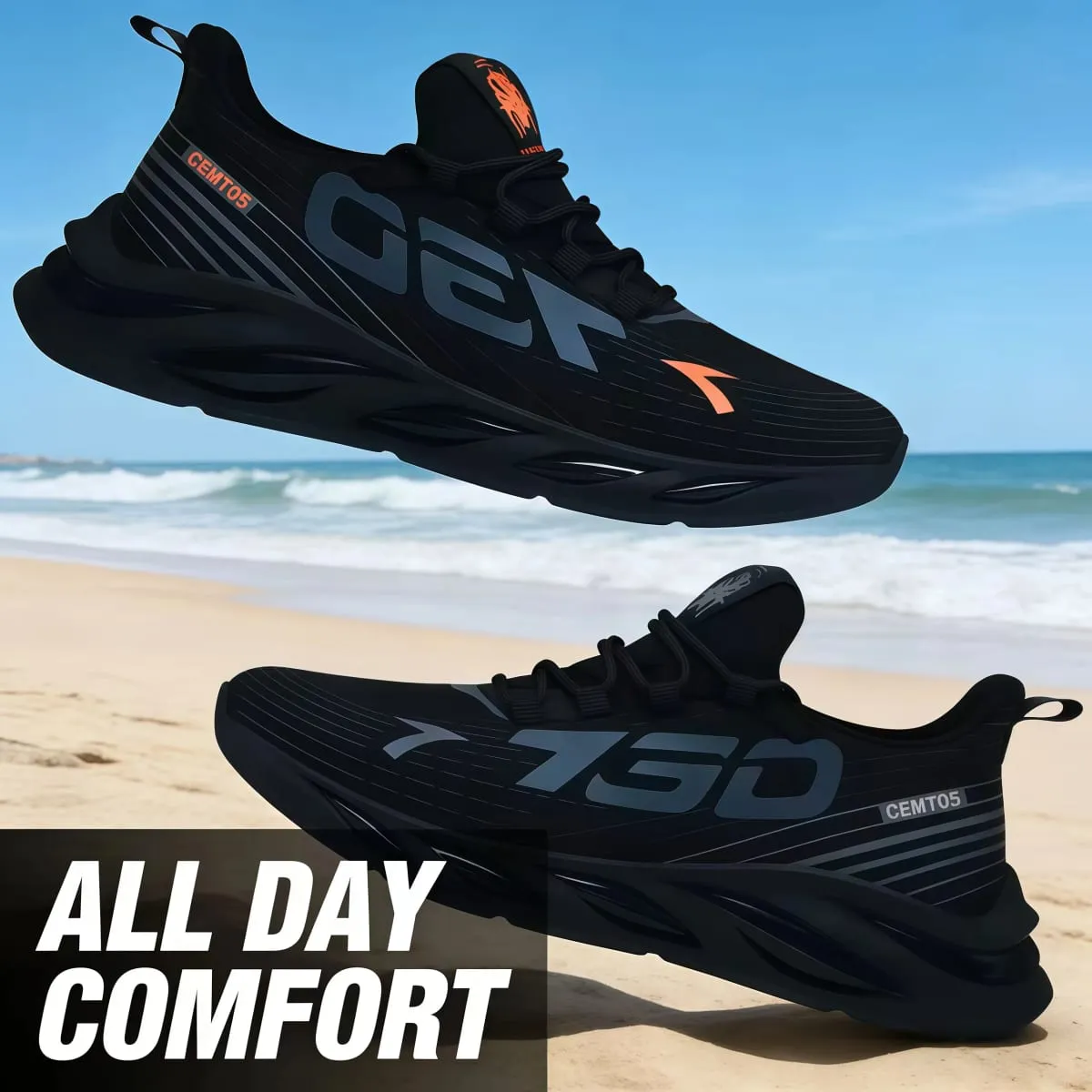 New 2026 high-quality fashionable casual shoes sports shoes running shoes men's lightweight outdoor men's breathable shoes — image 2