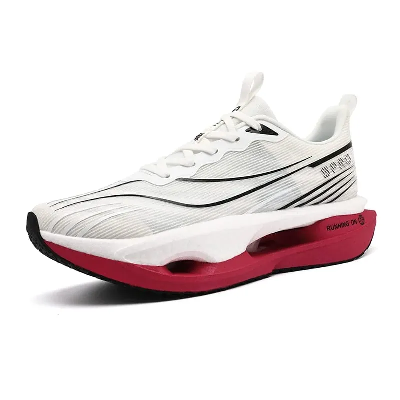 2026 Men Sports Running Shoes Marathon Breathable Light Comfortable Women Athletic Sneakers Carbon Board Trend Athletic Sneakers