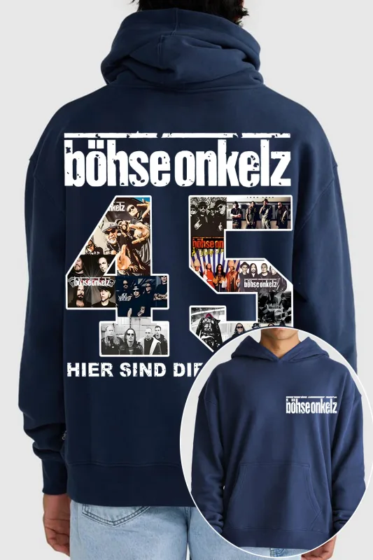 Böhse Onkelz Für Echte Fans Men's Hoodies Fleece Warm Autumn Winter Thick Pullover Oversized Y2k Tracksuit Male Coats Sweatshirt — image 16