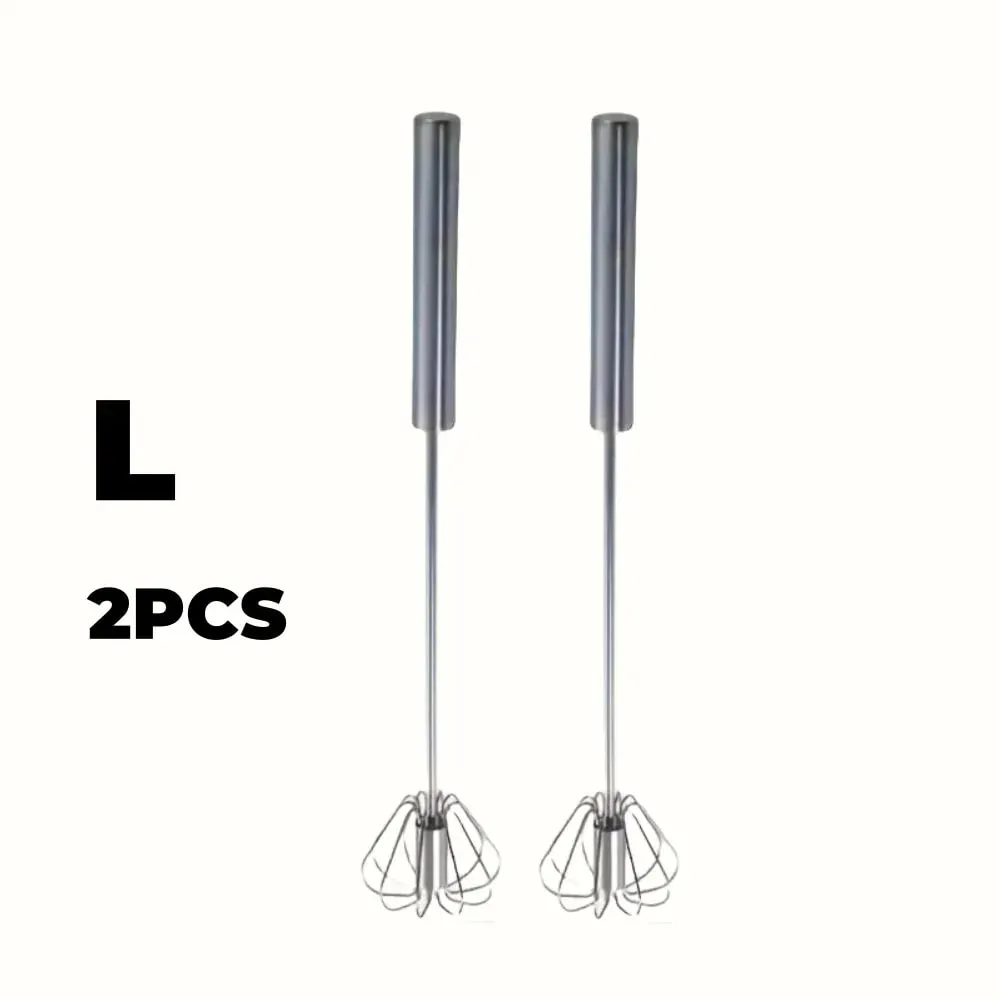 Stainless Steel Egg Beater Durable Semi-Automatic Mixer for Effortless Egg Cream Mixing Stirring and Beating for Kitchen Baking — image 13