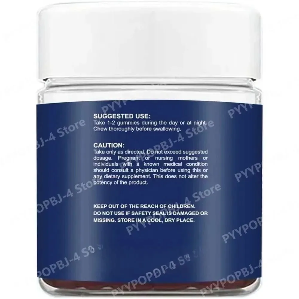 Magnesium Complex 14 in 1 Gummies with Ashwagandha L Theanine D3 Zinc Daily Nutrition Supplement Sleep Calm Support — image 3