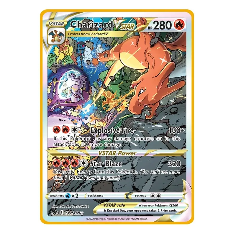 2026 NEW Pokemon Metal Card 10000 Points Arceus Charizard Super Card Golden English Mewtwo Vmax GX EX Anime Collection Card Gift — image 29