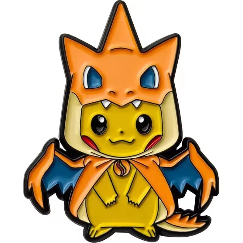 Cute Cartoon Pokemon Pikachu Lapel Pins for Backpack Enamel Pin Badges Brooch for Clothes Fashion Jewelry Holiday Gifts — image 37