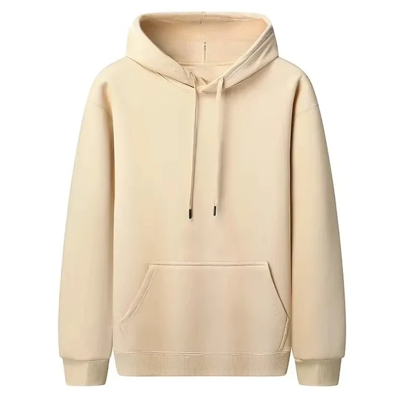 Fleece Men's Women Oversize Casual Sweatshirt Hoodies Couple Unisex Pullover Autumn Winter Loose Cotton Sport Hoody Clothing Top — image 16