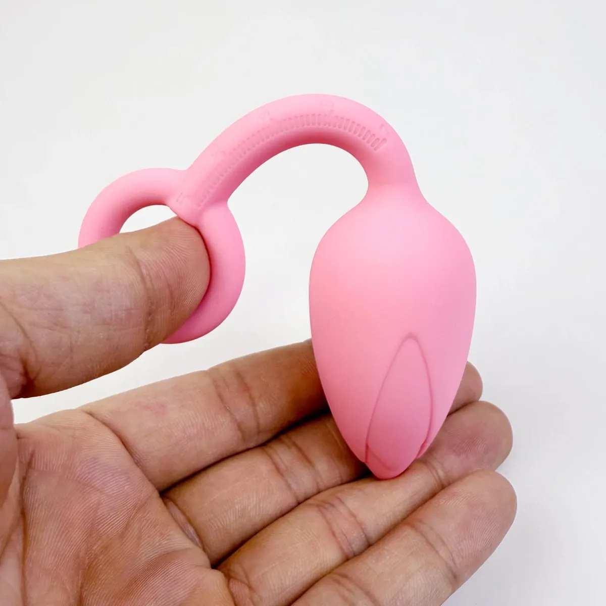 Pull Ring Flower Bud Anal Plug Pink Butt Plug Silicone Vagina Ball Size Scale G-Spot Massage Soft Gel Plug for Anus Adult Sex To — image 6