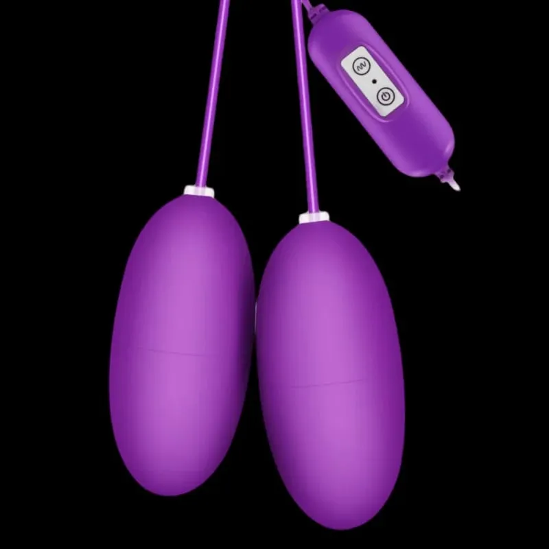 Dual Motor Bullet Vibrator Vibrating Egg USB Rechargeable Clitoral Stimulator Massager Multi Speed Pleasure Sex Toy — image 3