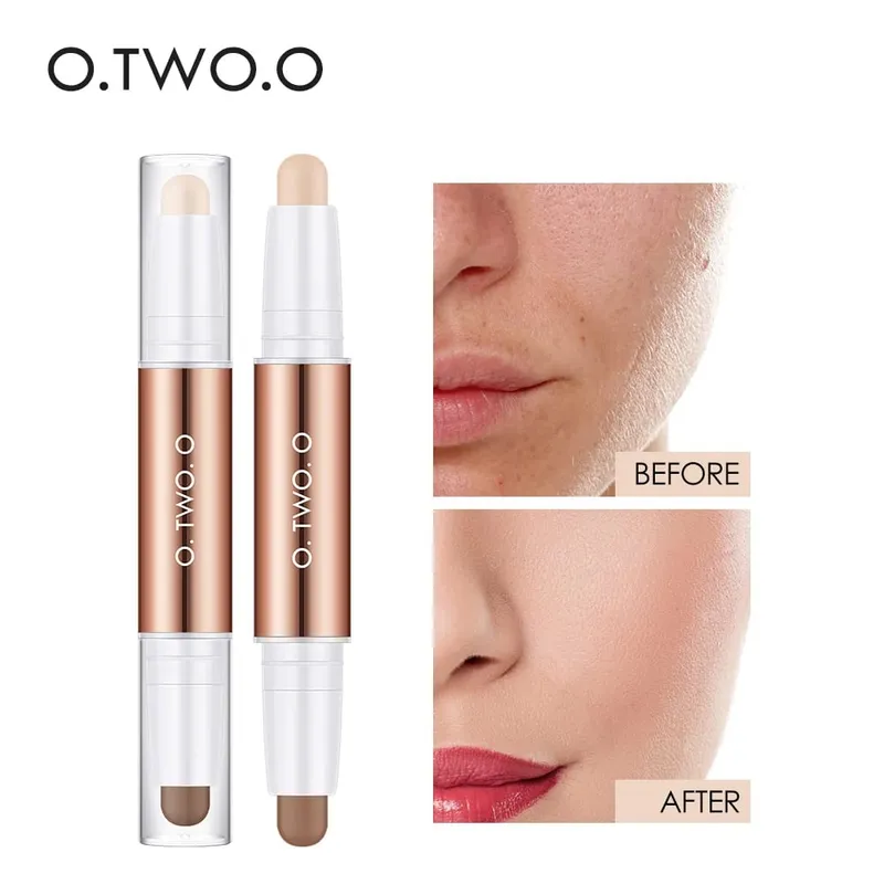 O.TWO.O Set trucco viso Fondotinta Crema Pennello Correttore Idratante Liscio Impermeabile Copertura totale Trucco viso a lunga durata — image 3