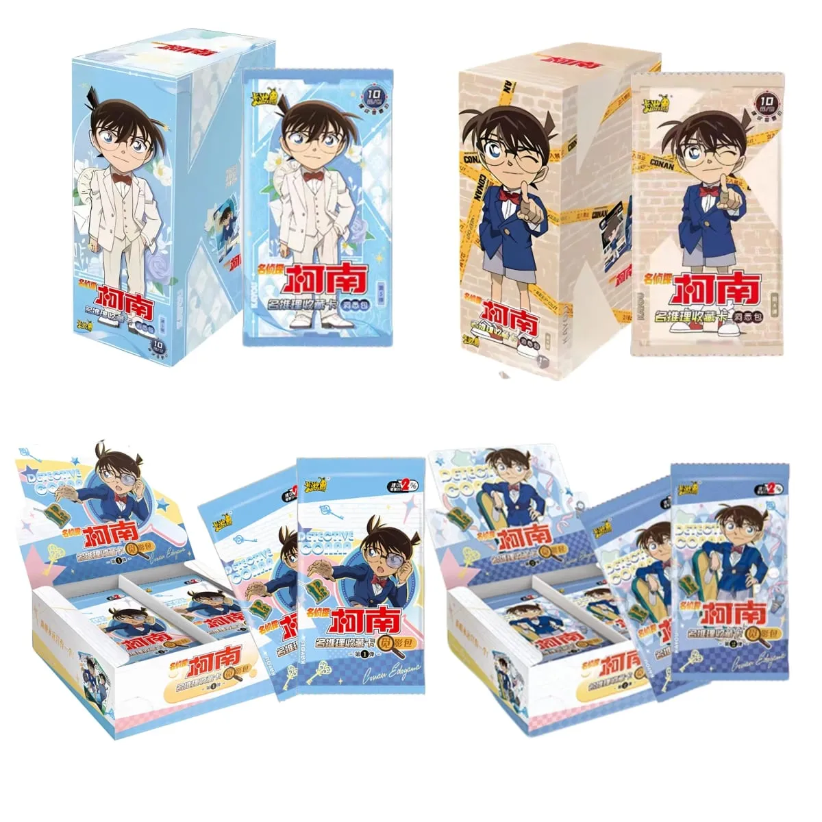 Genuine Detective Conan Card Name Reasoning Reveal Package Halloween Theme Kuroba Kaito Anime Collection Cards Toys Gifts — image 1