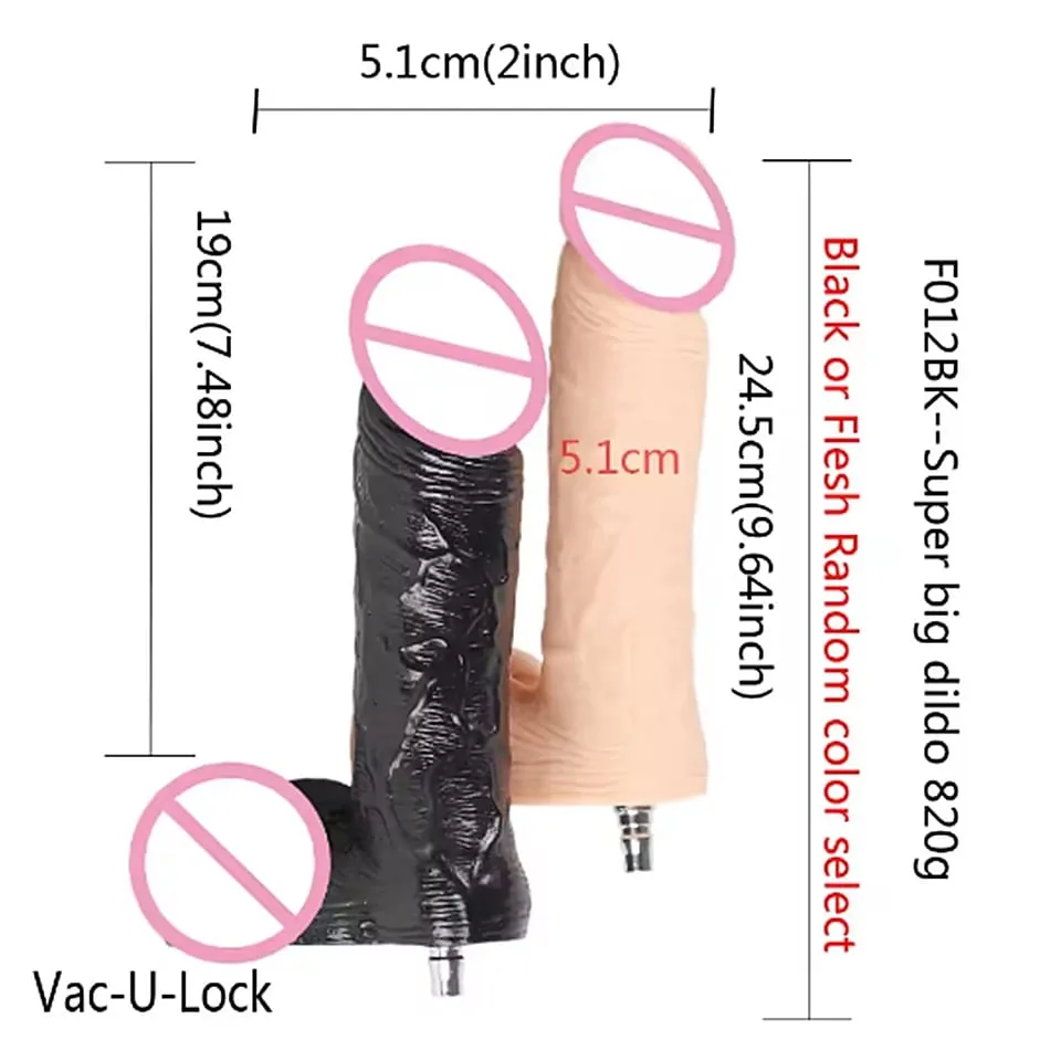 38 Noiseless Premium Sex Machine Attachments VAC-U-Lock Dildo Attraction Cup Female Sex Machine Sex Products