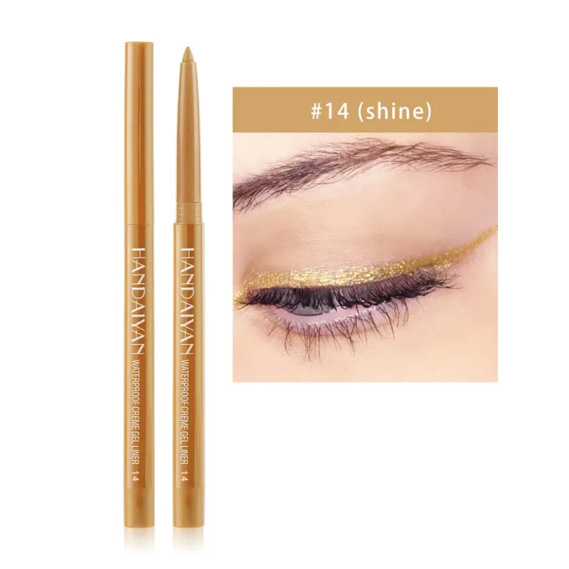 1PC White Matte Eyeliner Gel Pen Long Lasting Waterproof Eye Liner Pencil Mabilis na pagkatuyo Hindi-smudge Eye Makeup para sa mga Babaeng Cosmetics — image 30