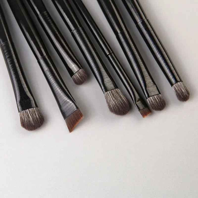Eye Soft Bristle Eyeshadow Brushes 9-piece Set Eye Makeup Smudge Undercover Eyeliner Blade Eye Detail Small Makeup Brushes — image 4