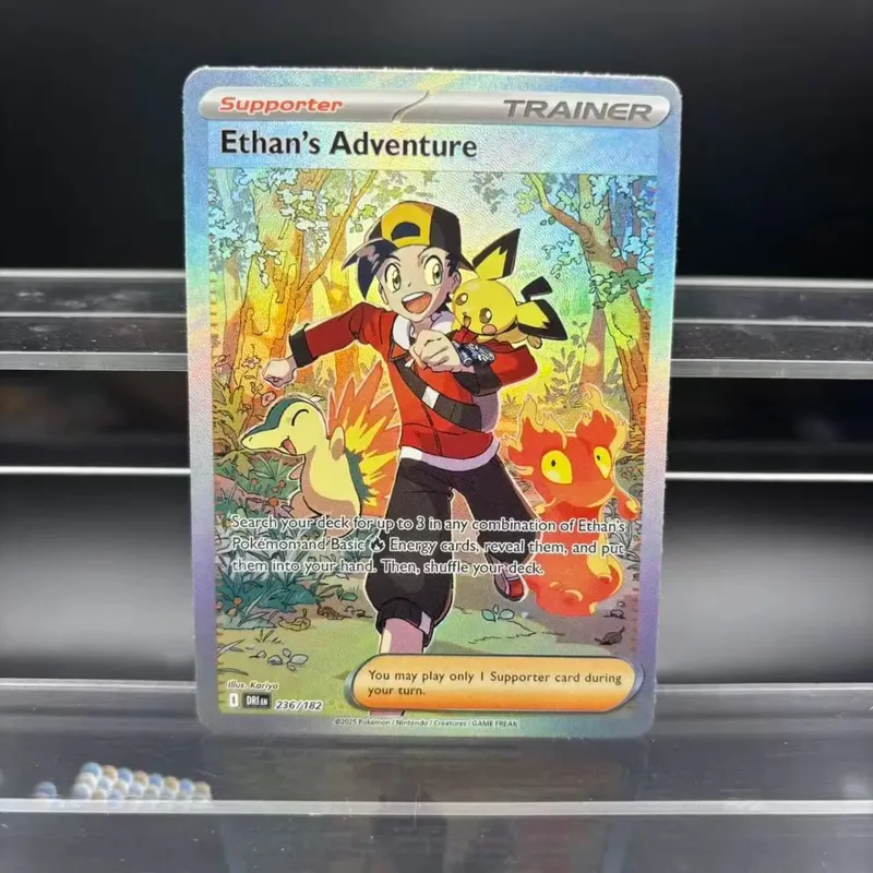 DIY Collection Cards Psyduck Salamence Crobat Mewtwo ex EN Self Made Single Card Classic Game Anime Card Gift Toy — image 21