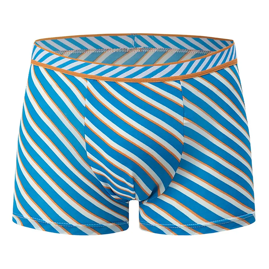 4/5piece Men's Colorful Patterned Fashionable Casual Boxer Shorts Loose And Comfortable Oversized Underwear Elastic Waist Shorts — image 20