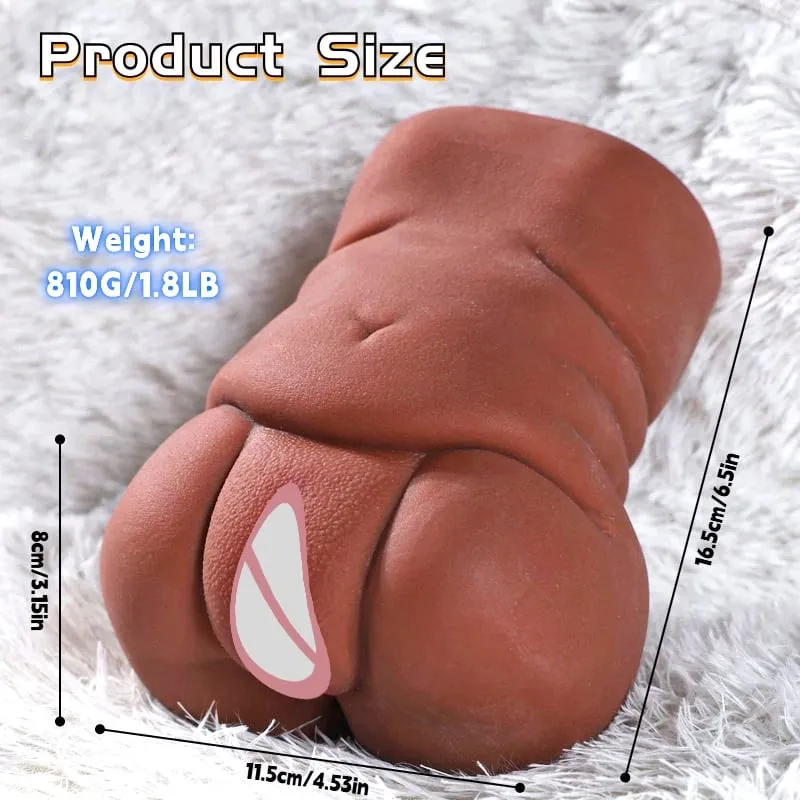 Realistic Pocket Pussy Male Masturbator Artificial Vagina Soft Silicone Stroker Sleeve Textured Adult Sex Toy for Men's Pleasure — image 9