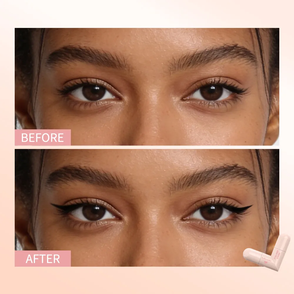 Lakerain Eyeliner Stamp Heart Pattern Precision Liner Long Lasting Color Portable Eye Liner Essential For Makeup Beginners — image 7