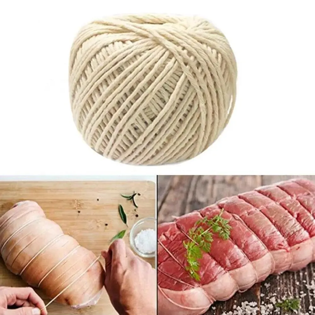 1/2/3/4/5/10/20PCS Cooking Tools Butcher's Cotton Twine Meat Prep Trussing Turkey Barbecue Strings Meat Sausage Tie Rope Cord — image 5