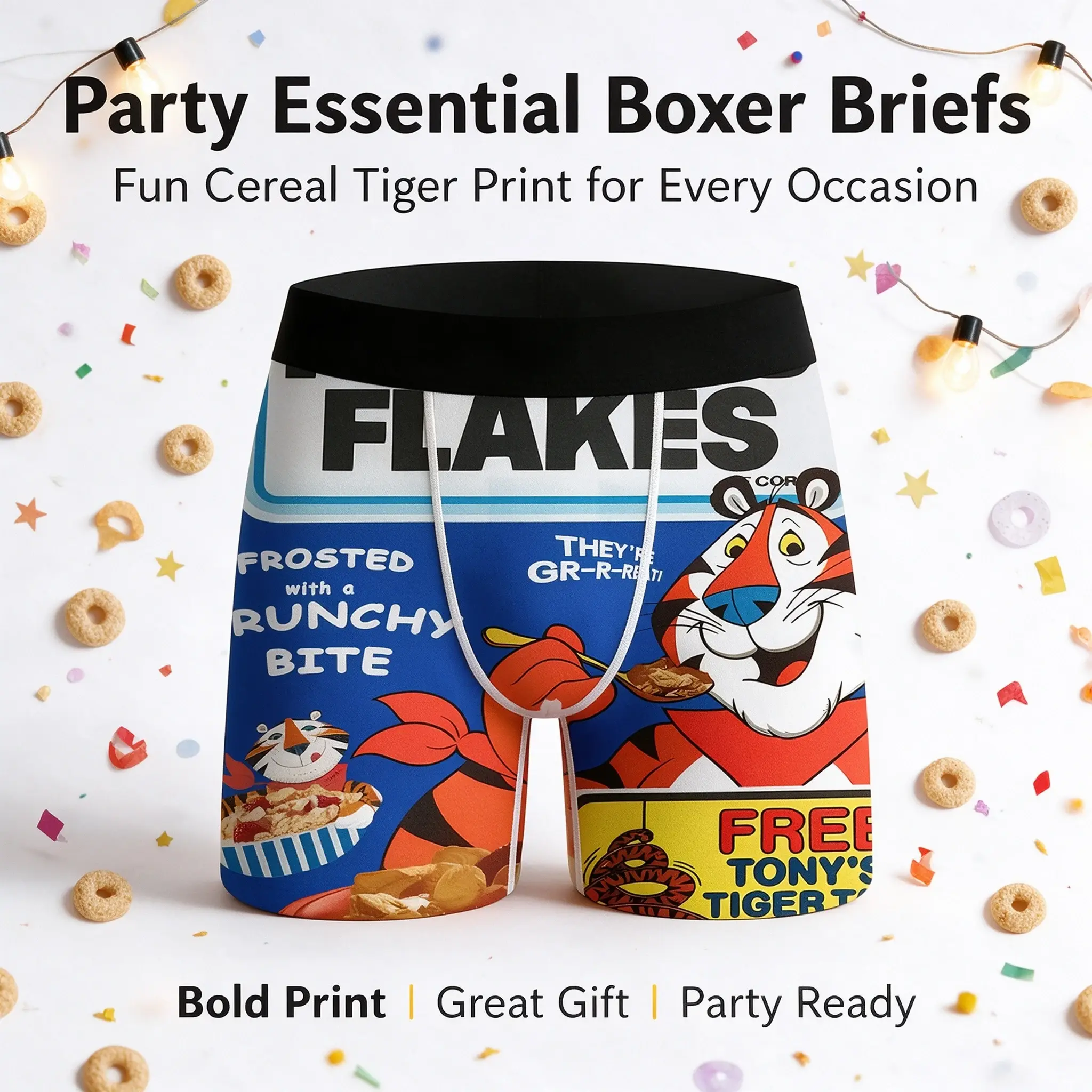 3-Pack Fashionable Men's Boxer Shorts, Komportable, Malambot, Fashionable, Printed, Casual at Versatile na Panlalaking Underwear 3256813065858825 — image 8