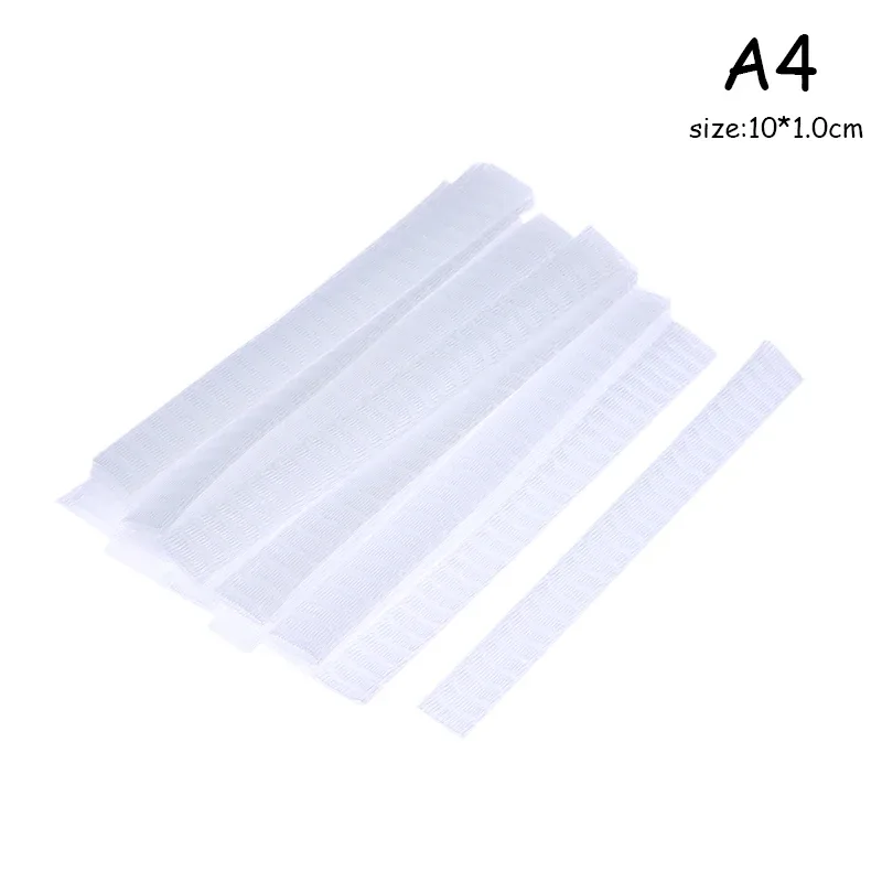 【M】20Pcs Mesh Flexible Net Protectors Cover Sheath Beauty White Cosmetic Make Up Brushes Guards Convenient Tool — image 10