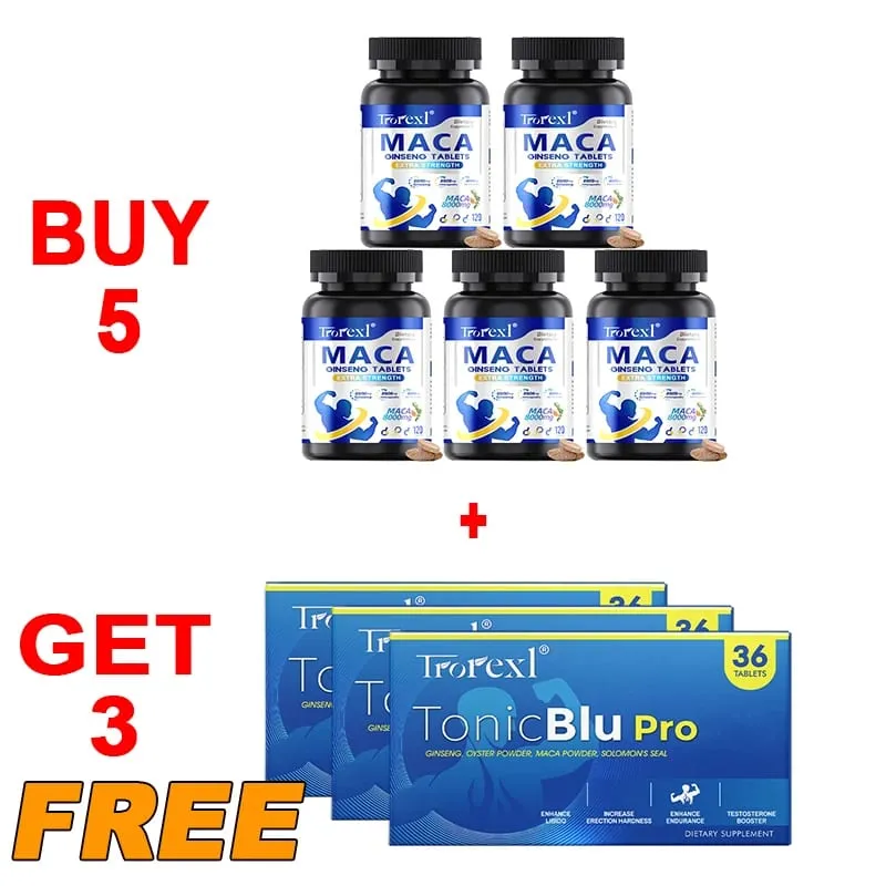 120 Tabs MALE TEST BOOSTER COMPLEX MAXIMIZER SUPPLEMENT RECOVER BED CONFIDENCE — image 9