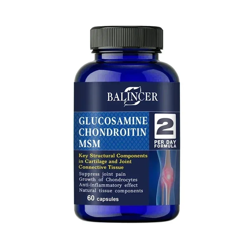 Glucosamine Chondroitin MSM - for Joint and Knee Health Immune System Non-GMO 120 Capsules — image 8