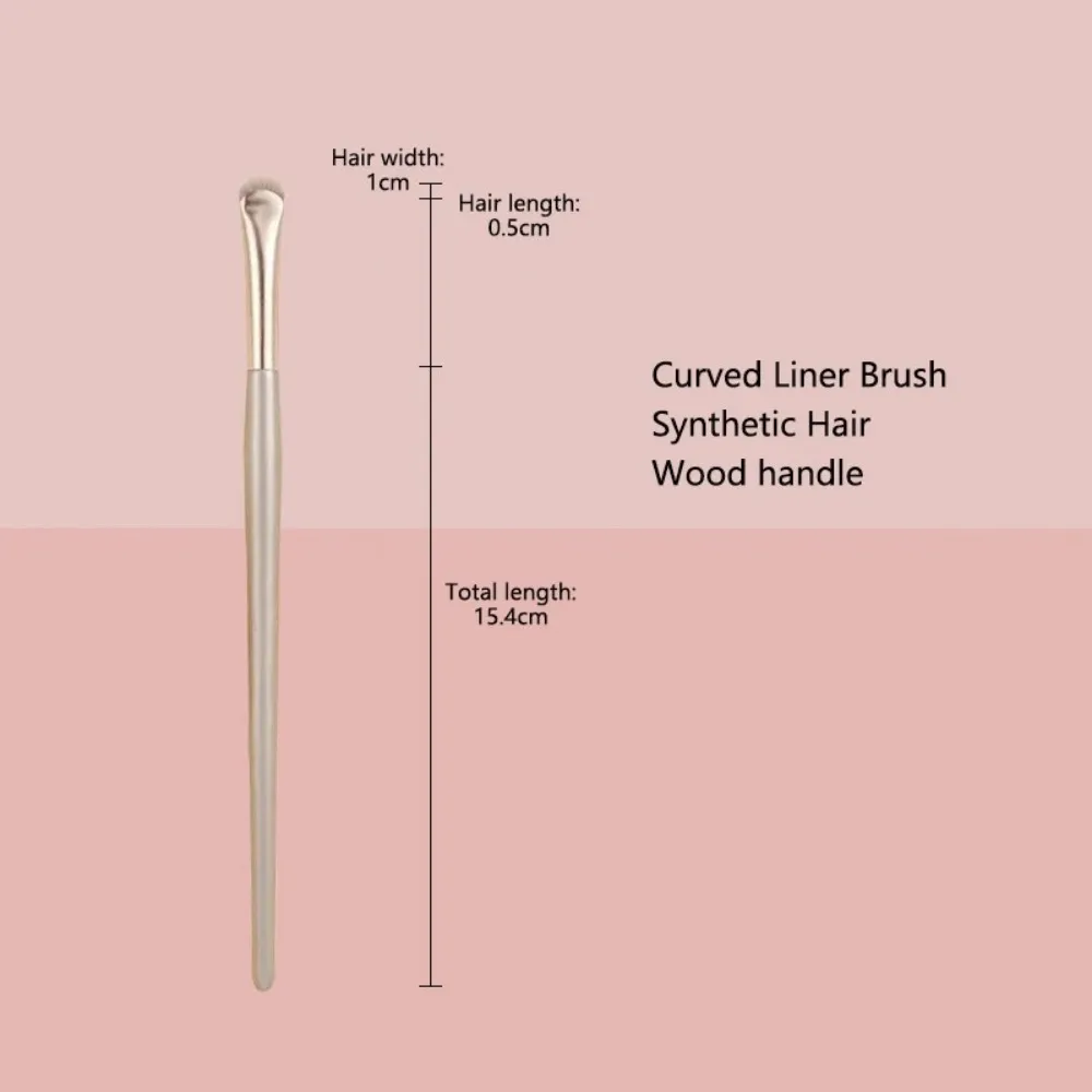New Curved Makeup Brush Thin Small Make Up Brushes Eye Liner Sharp Eyelid Cosmetic Brush Eye Cosmetic Tools — image 6
