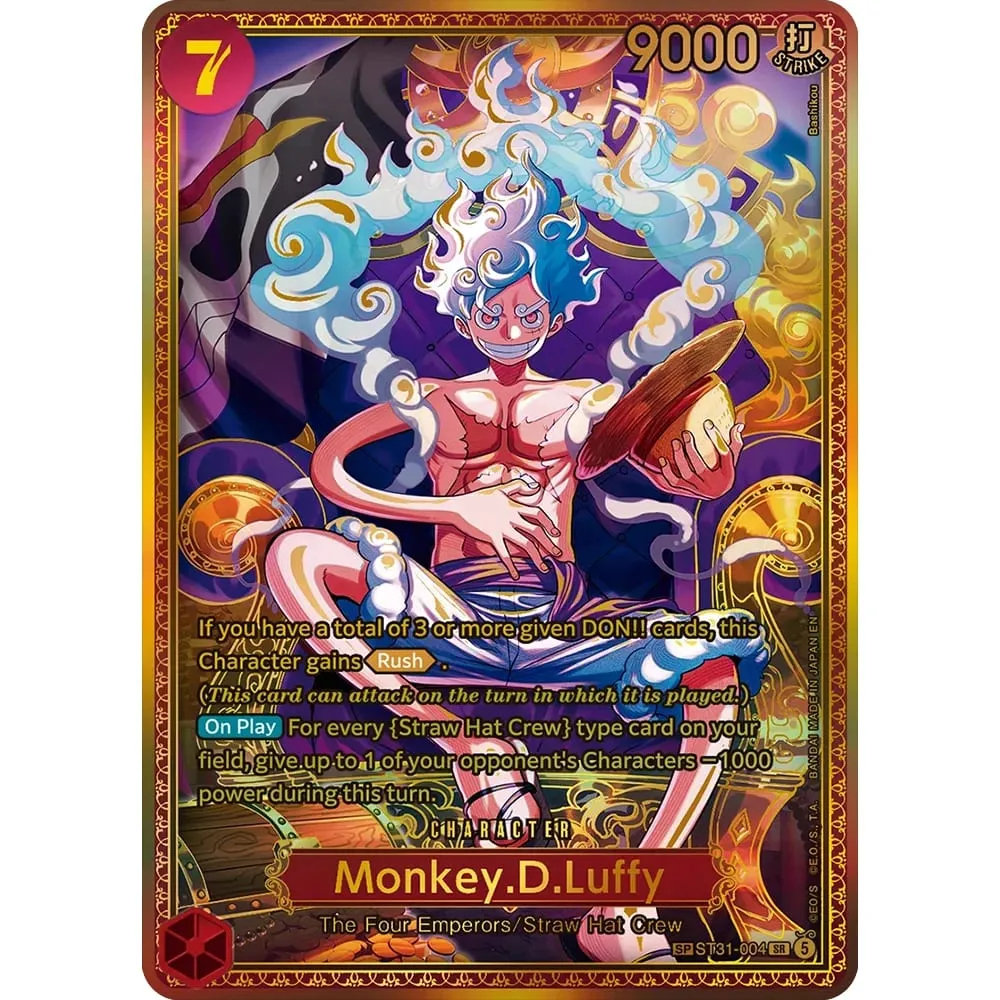 Collection Cards Monkey D. Luffy EB04-061 OPCG EN Shining Creativity Rare Holographic Embossed Textured Foil Card — image 13