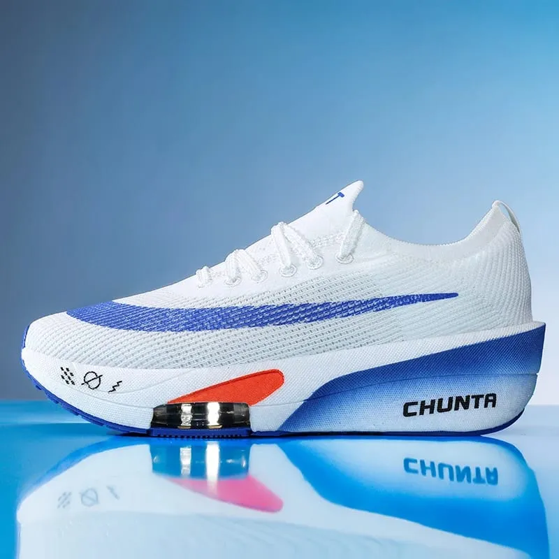 Air Cushion Running Shoes Marathon Speciality Men Sports Breathable Lightweight Women's Comfortable Athletic Nonskid Sneakers — image 2