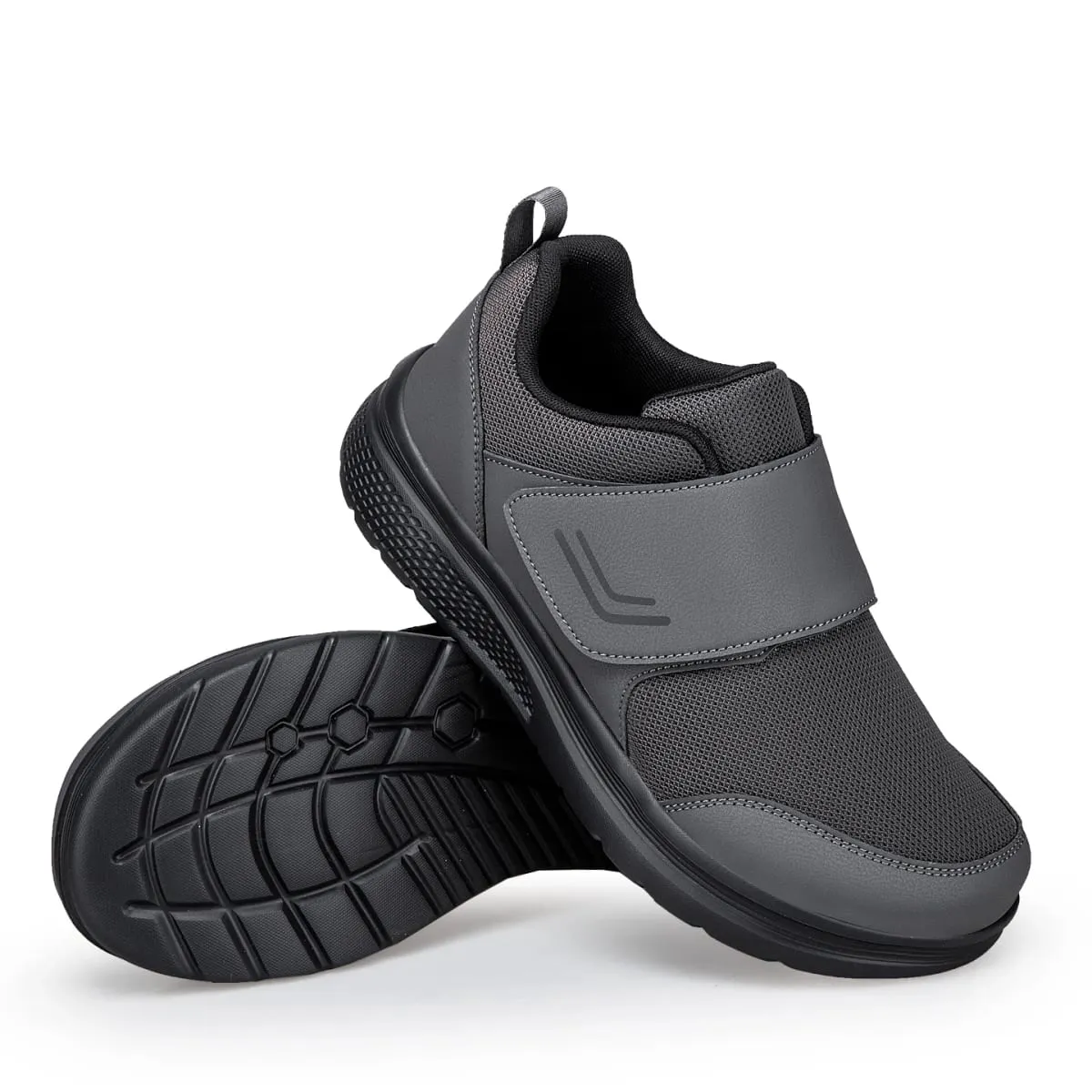 Extra Wide Men's Orthopedic Diabetic Shoes for Elderly Orthopedics Feet Swollen Adjustable Easy Top Walking Shoes Sneakers — image 5