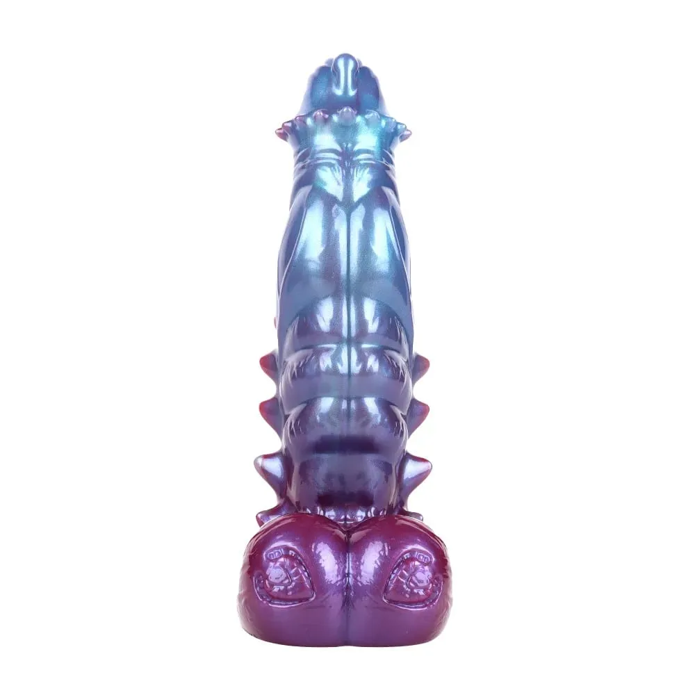 Anal Plug Dildo Pearl Blue Fantasy Muscle Alien Shape Anal Plug Dildo G-Spot Stimulation Masturbator SM Anal Expansion Sex Toys — image 6