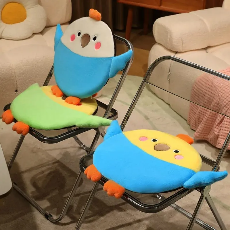 Bird Series Plush Cushion Squishy Stuffed Cushion Soft Floor Sofa Seat Cushion Home Decor Toys Creative Birthday Surprise Gifts — image 5