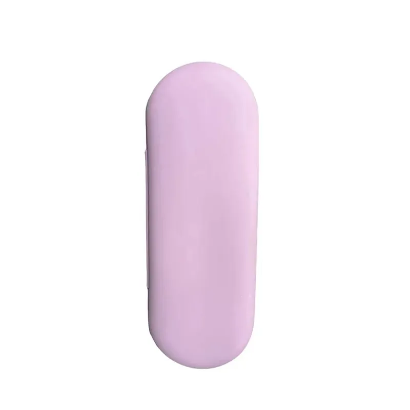 1 PC silikonový štětec na make-up Měkké přenosné kosmetické štětce na obličej Velkokapacitní sáček na štětce na make-up Omyvatelné pouzdro na make-up — image 8
