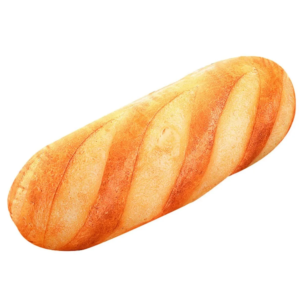 Soft Simulation Bread Pillow Plush Cushion Creative French Baguette Stuffed Toy Long Nap Mat for Home Sofa Decor