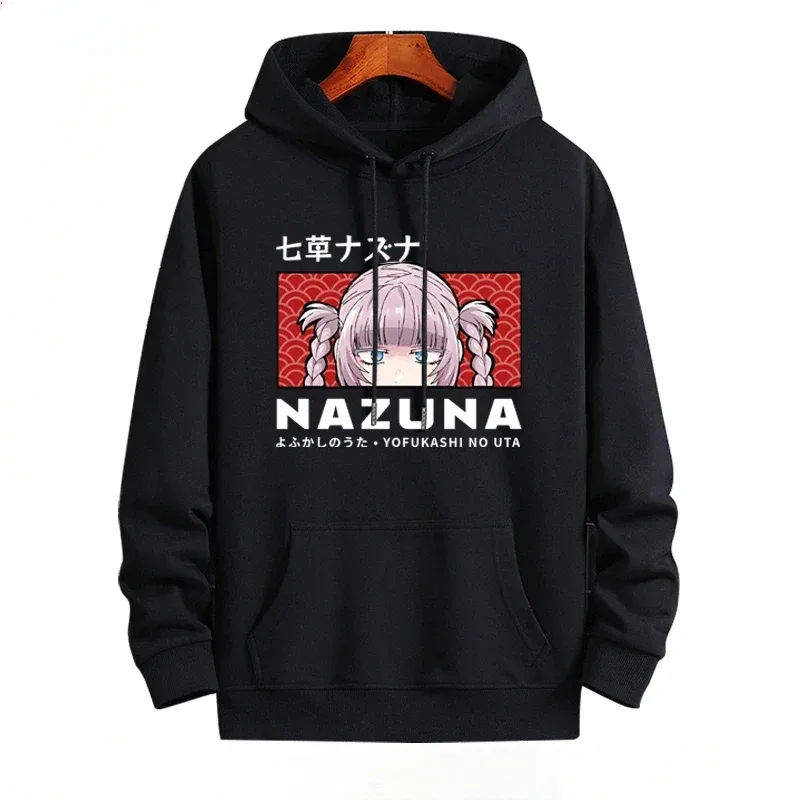 Y2K Anime CALL OF THE NIGHT Nazuna Nanakusa Funny Hoodie Hip Hop Graphic Sweatshirts Poleron Hombre Streetwear Harajuku Tracksui — image 16