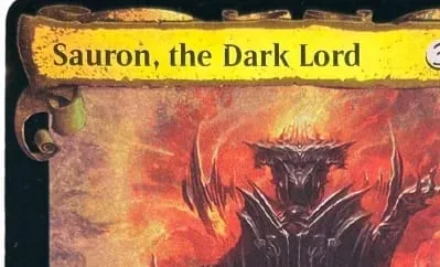 LK59 Silver Foil Delighted Halfling Mithril Coat The One Ring Palantír of Orthanc High-Quality TCG Proxy Cards (Black-Core) — image 8
