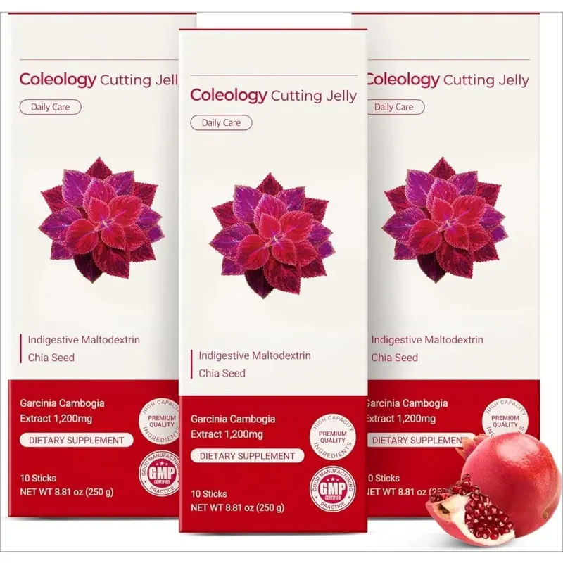Pomegranate Jelly Sticks 25g X10 Garcinia Cambogia Chia Seed Fiber Collagen Daily Care GMP Certified Korean Dietary Supplement — image 9